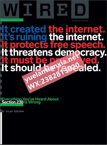 【美国版】连线（Wired）2021年6月