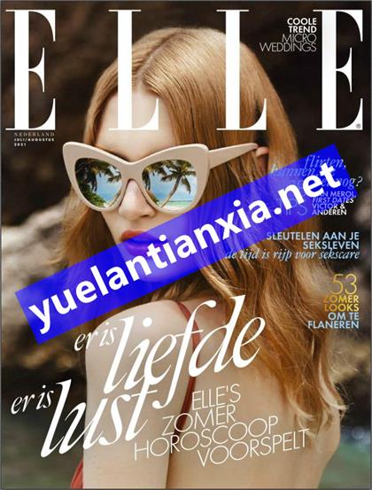 【荷兰版】世界时装之苑（ELLE）2021年7-8月