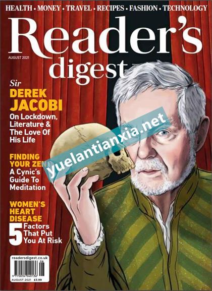 【英国版】读者文摘（Readers Digest）2021年8月