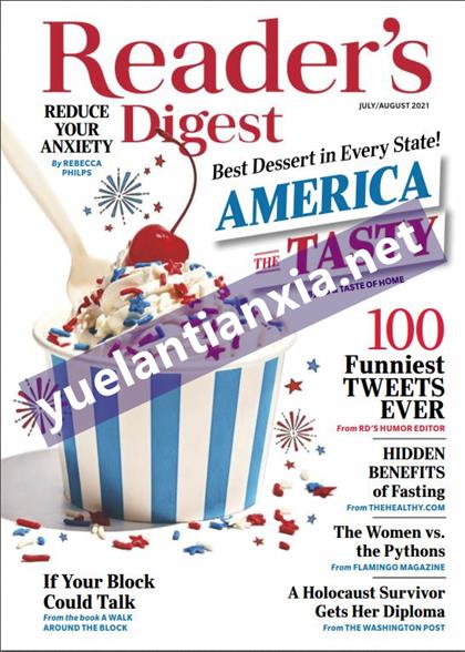 【美国版】Readers Digest（读者文摘）2021年7-8月