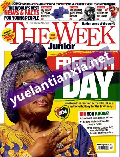 【英国版】周刊报道青少年版（The Week Junior）2021年6月25日