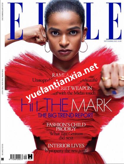 【英国版】世界时装之苑（ELLE）2021年9月