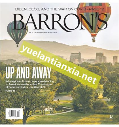 巴伦周刊（Barron’s）2021年9月13日