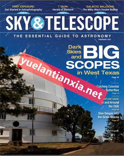 天空与望远镜（Sky & Telescope）2021年2月