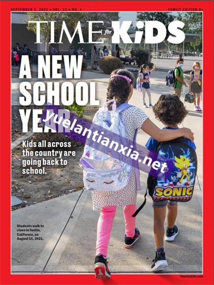 时代周刊儿童版（Time for Kids Family 8）2021年9月3日