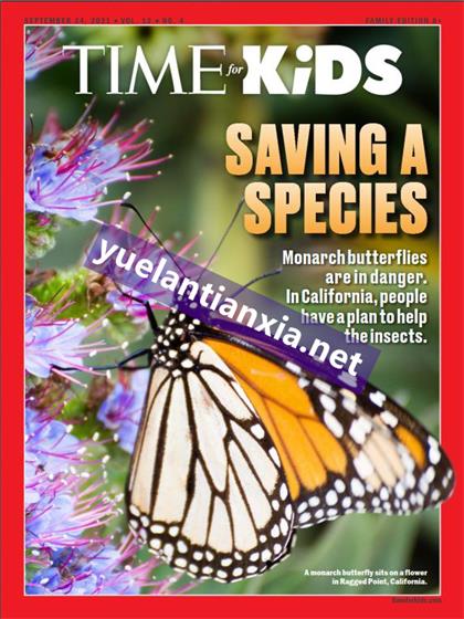 时代周刊儿童版（Time for Kids Family 8）2021年9月24日