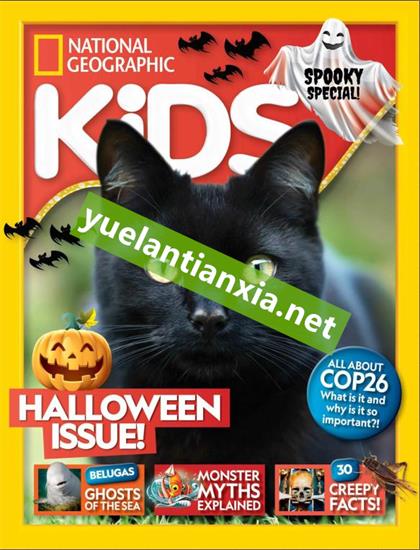 【英国版】美国国家地理少儿版（National Geographic Kids）2021年11月