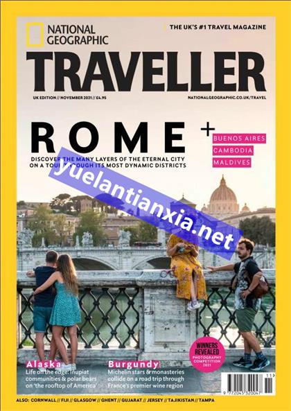 【英国版】美国国家地理旅行者（National Geographic Traveler）2021年11月