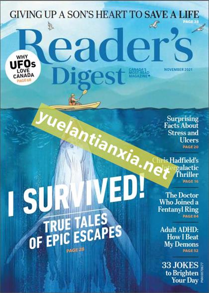 【加拿大版】Readers Digest（读者文摘）2021年11月