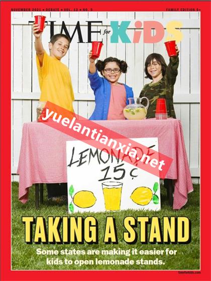 时代周刊儿童版（Time for Kids Family 5+）2021年10月1日