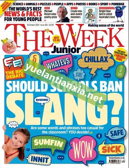 【英国版】周刊报道青少年版（The Week Junior）2021年10月16日