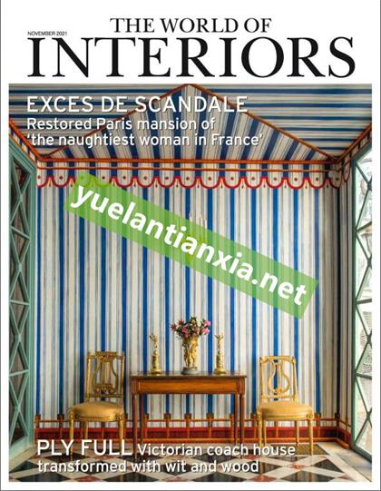 室内设计世界（The World of Interiors）2021年11月