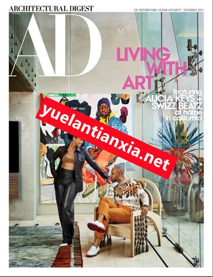 【美国版】建筑文摘（Architectural Digest）2021年12月