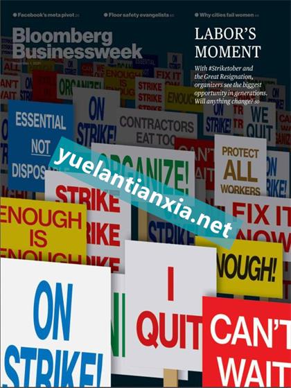 【美国版】彭博商业周刊（Bloomberg Businessweek）2021年11月1日