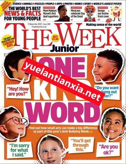 【英国版】周刊报道青少年版（The Week Junior）2021年11月13日