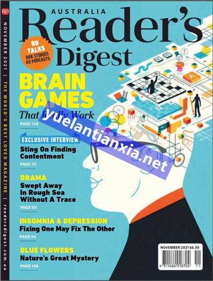 【澳洲版】读者文摘（Readers Digest）2021年11月
