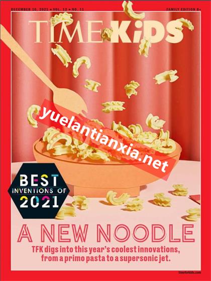 时代周刊儿童版（Time for Kids Family 8）2021年12月10日