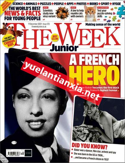 【英国版】周刊报道青少年版（The Week Junior）2021年12月11日