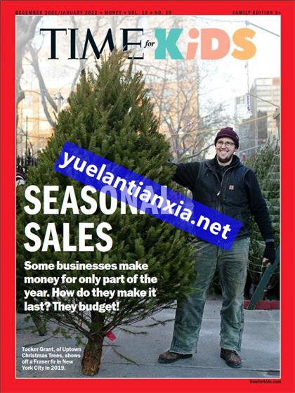 时代周刊儿童版（Time for Kids Family 5+）2021年11月26日