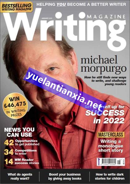 写作杂志（Writing Magazine）2022年1月