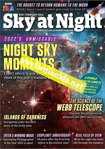 BBC夜空（BBC Sky at Night）2022年2月