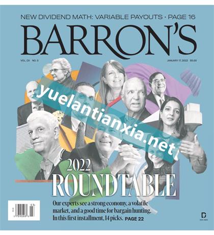 巴伦周刊（Barron’s）2022年1月17日