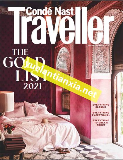 【英国版】悦游（Conde Nast Traveller）2022年1-2月