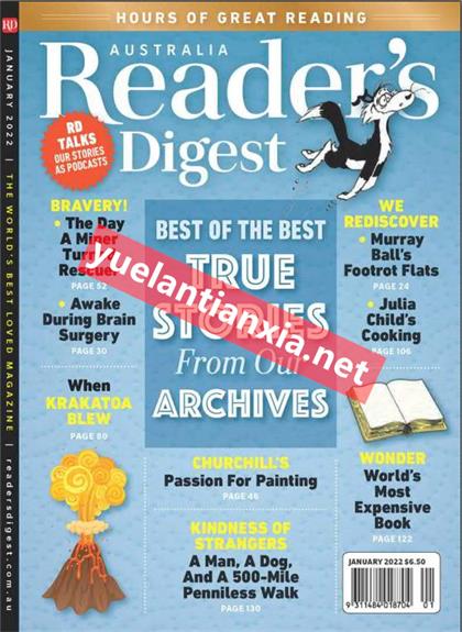 【澳洲版】读者文摘（Readers Digest）2022年1月
