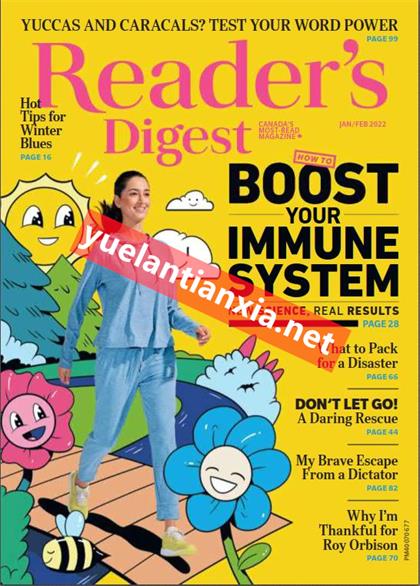【加拿大版】Readers Digest（读者文摘）2022年1-2月