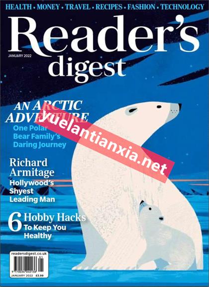 【英国版】读者文摘（Readers Digest）2022年1月