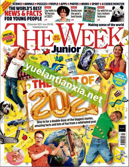【英国版】周刊报道青少年版（The Week Junior）2021年12月25日