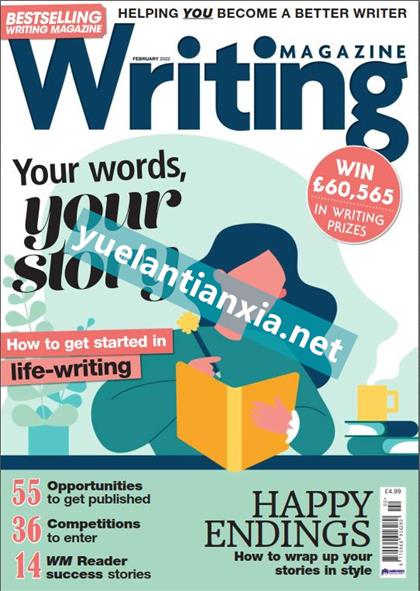 写作杂志（Writing Magazine）2022年2月