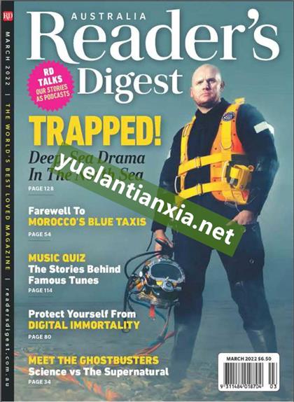 【澳洲版】读者文摘（Readers Digest）2022年3月