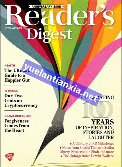 【印度版】读者文摘（Readers Digest）2022年2月