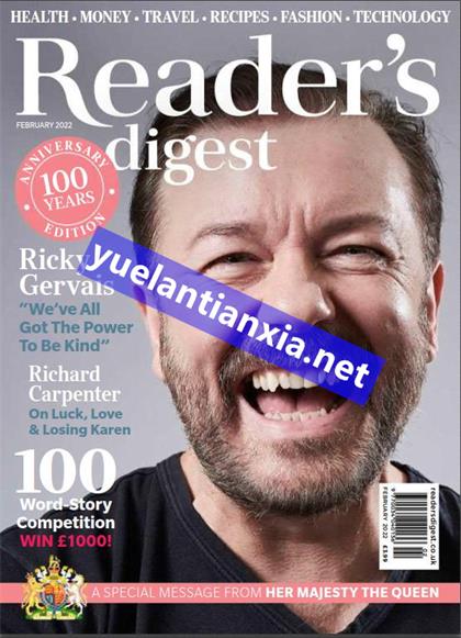 【英国版】读者文摘（Readers Digest）2022年2月