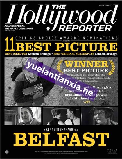 好莱坞报道（The Hollywood Reporter）2022年1月27日