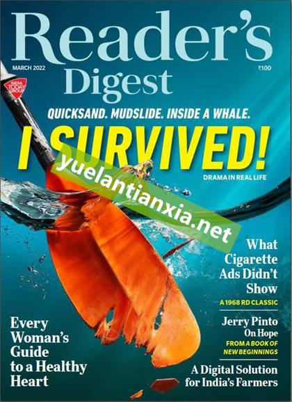 【印度版】读者文摘（Readers Digest）2022年3月