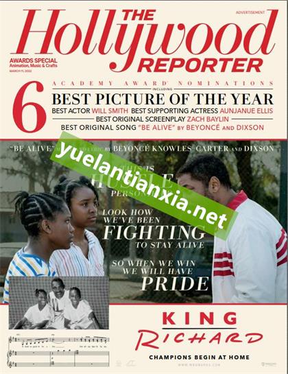 好莱坞报道（The Hollywood Reporter）2022年3月11日