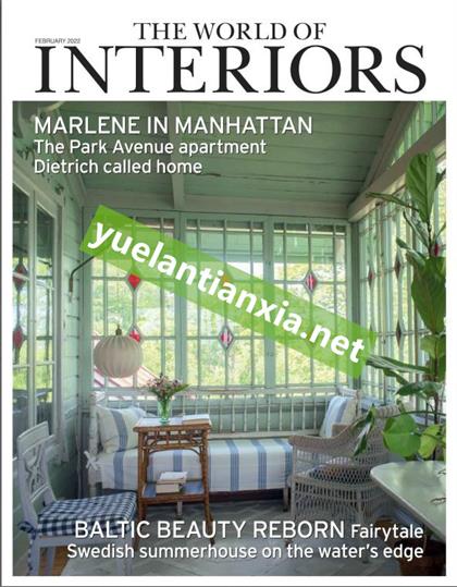 室内设计世界（The World of Interiors）2022年2月
