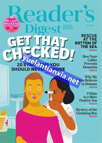 【加拿大版】读者文摘（Readers Digest）2022年5月