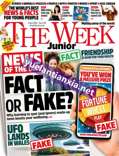 【英国版】周刊报道青少年版（The Week Junior）2022年4月2日