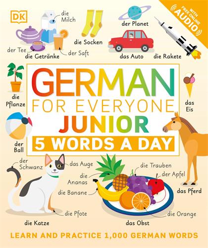 German for Everyone：Junior 5 Words a Day