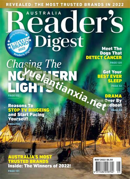 【澳洲版】读者文摘（Readers Digest）2022年5月