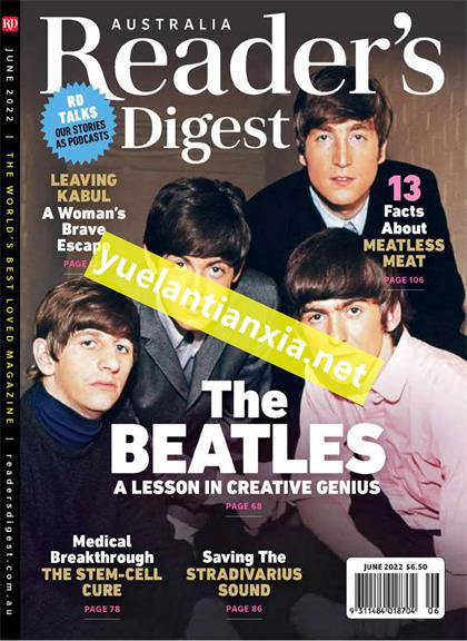 【澳洲版】读者文摘（Readers Digest）2022年6月
