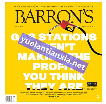 巴伦周刊（Barron’s）2022年6月13日