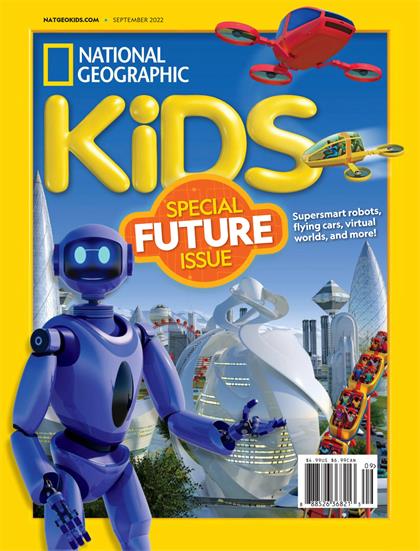 【美国版】美国国家地理少儿版（National Geographic Kids）2022年9月