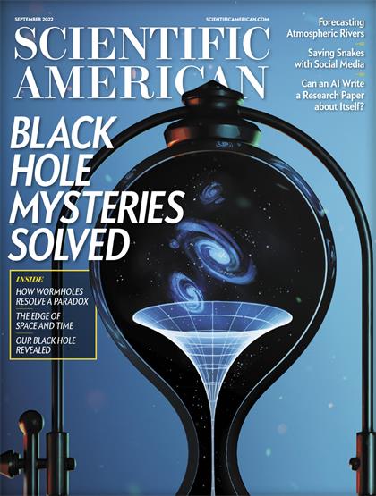 科学美国人（Scientific American）2022年9月