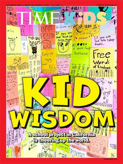 时代周刊儿童版（Time for Kids Family 5）Volume 13 No1 2022年10月