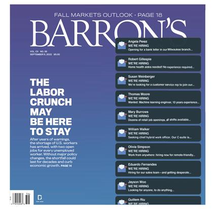 巴伦周刊（Barron’s）2022年9月5日