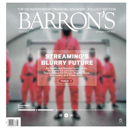 巴伦周刊（Barron’s）2022年9月19日